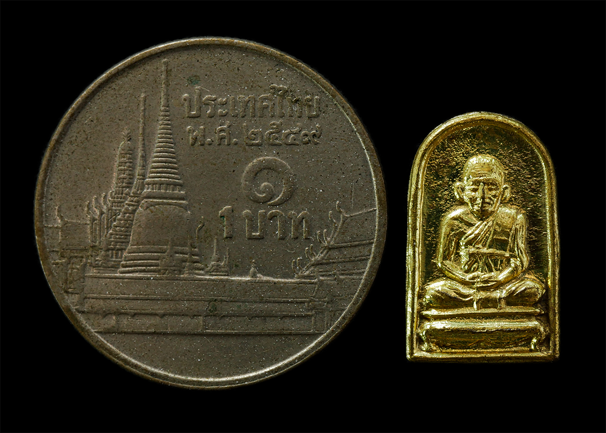 2569-04-09 (276)p.jpg - เหรียญใบมะขาม หลวงพ่อเงิน วัดบางคลาน(วัดหิรัญญาราม) อ.โพทะเล จ.พิจิตร ปี2527 เหรียญเนื้อทองผสม พระเก่าสวย มวลสารดี พิธีใหญ่ | https://kamulet.in.th